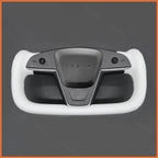 MEWANT Couvre Volant pour Yoke Lenkrad Tesla Model S 2022-2023 / Model X 2022-2023