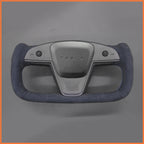 MEWANT Couvre Volant pour Yoke Lenkrad Tesla Model S 2022-2023 / Model X 2022-2023