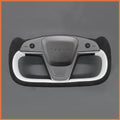 MEWANT Couvre Volant pour Yoke Lenkrad Tesla Model S 2022-2023 / Model X 2022-2023