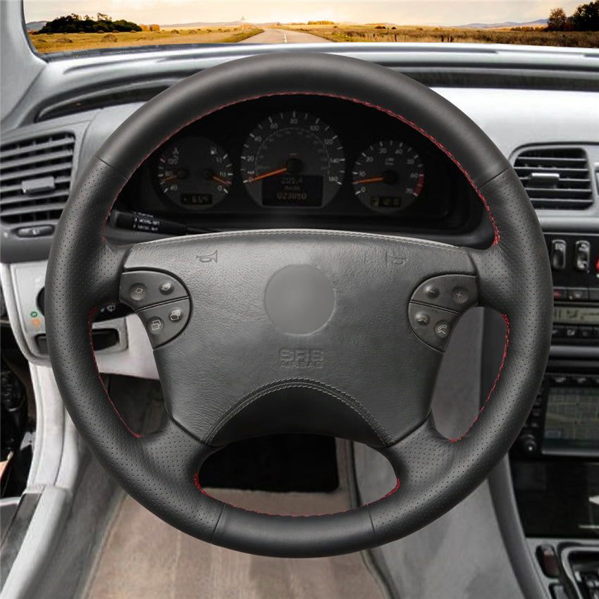 MEWANT Couvre Volant pour Mercedes-Benz CLK-Class W208 C208 E-Class W210 G-Class W463