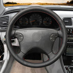MEWANT Couvre Volant pour Mercedes-Benz CLK-Class W208 C208 E-Class W210 G-Class W463