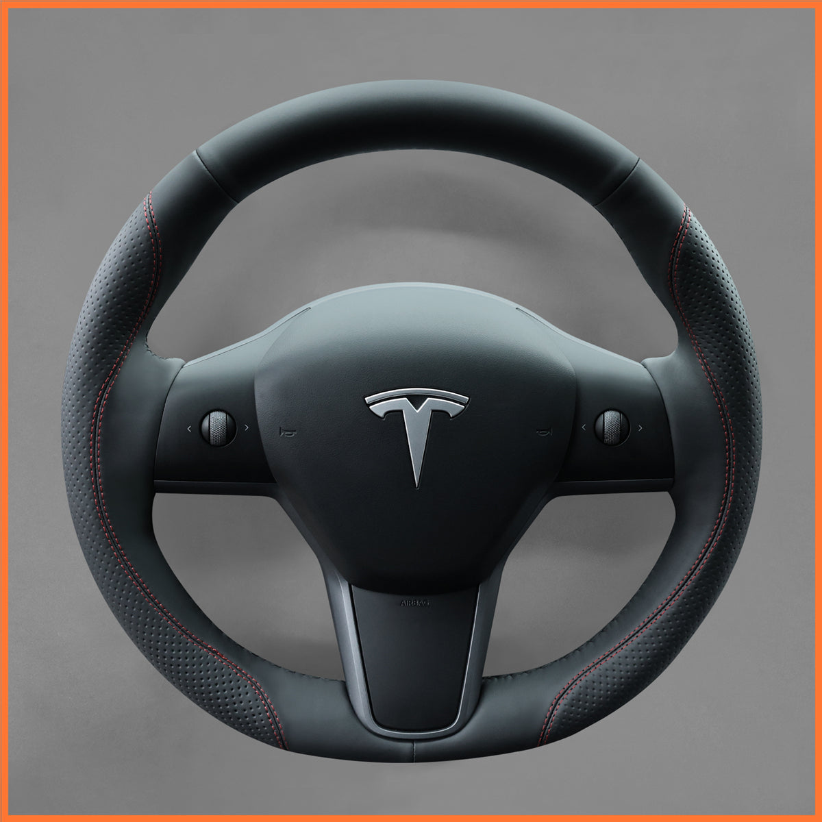 MEWANT Couvre Volant pour Tesla Model 3 2019-2023 Model Y 2021-2023